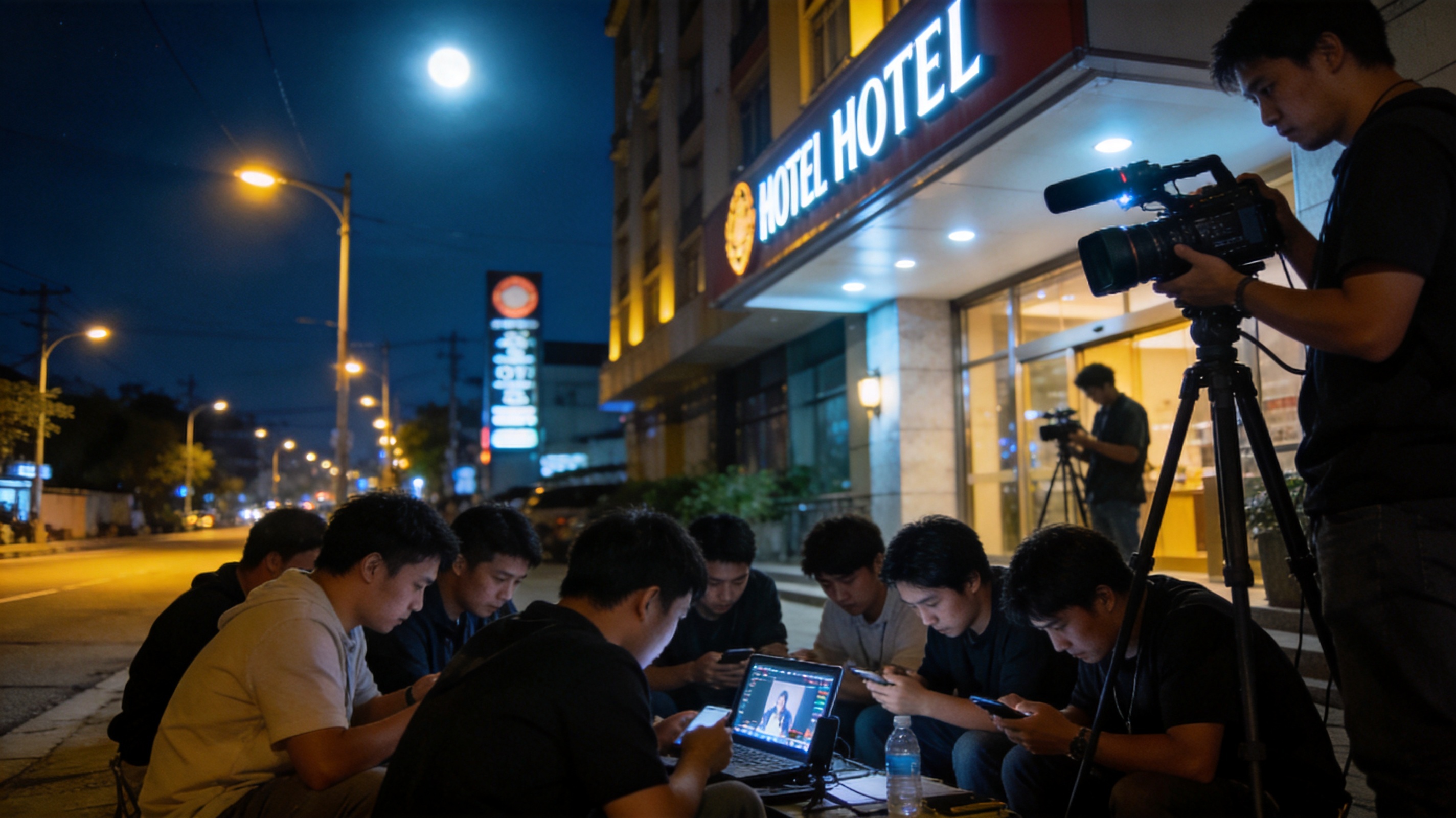 某明星深夜出入酒店視頻曝光
